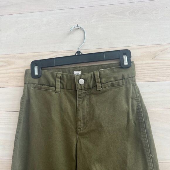 GAP High-Waisted Army Green Pants - Picture 4 of 7